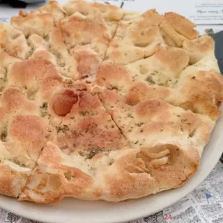 Pizza bianca focaccia