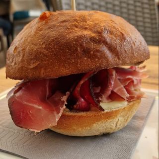 Panino boscaiolo, speck