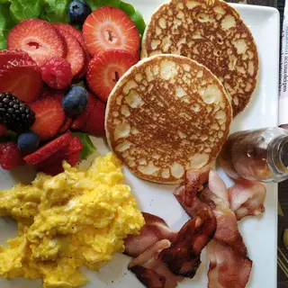 American breakfast (sciroppo acero)