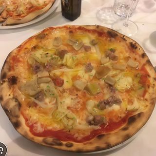 Carciofi e salsiccia