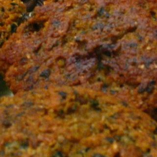 Piadina falafel con patatine