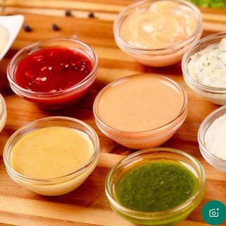 Salsa rosa contenitore