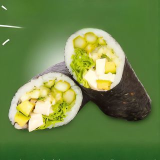 Sushi burrito mango number 5