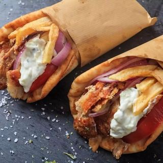 Pita giros maiale