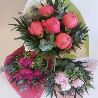 Bouquet peonie
