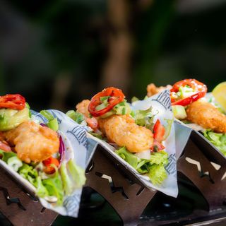 TACOS PACIFICOS/BUTTERED SHRIMP TACO