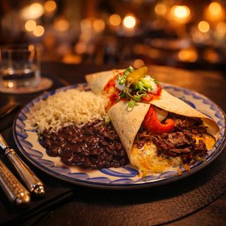 BURRITO DE RES/PULLED BEEF BURRITO