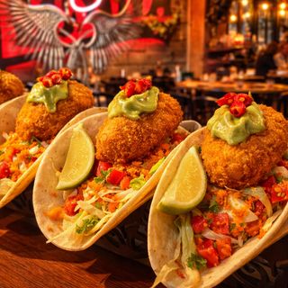 TACOS DE JALAPENOS DORADOS/BUTTERED JALAPENO CHILIPEPPER TACOS