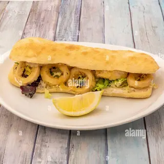 Panino con calamari