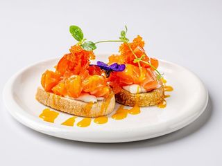 Bruschetta salmone
