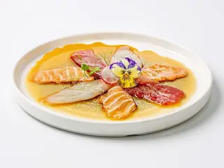 52.Carpaccio di pesce misto 10pz