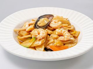 234. Gnocchi di riso con frutti di mare