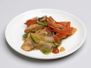 Piatto Toufu brasato