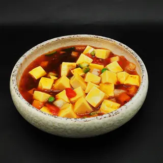 Doufu con salsa piccante