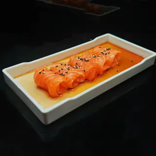 Carpaccio salmone ponzu 10pz