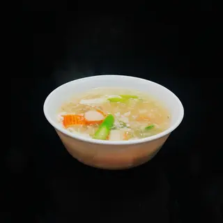 27c. Zuppa granchio e asparagi