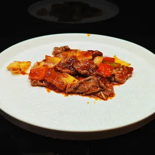 59c. Vitello in salsa piccante