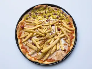 Teglia intera Wurstel e patatine rossa