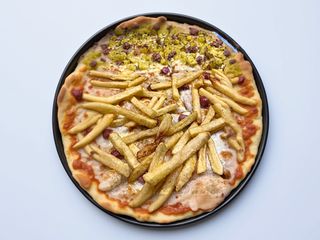 Teglia intera Wurstel e patatine