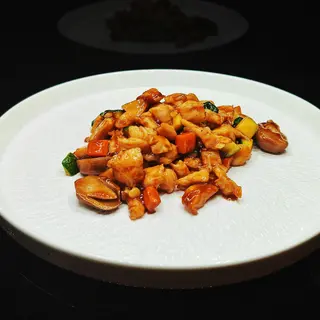 53c. Pollo funghi bambù