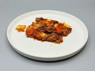 59c. Vitello in salsa piccante