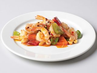 225 Gamberi in salsa chili