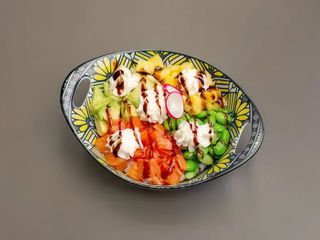 Pokè salmon Philadelphia