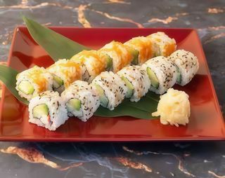 Spicy ebi roll