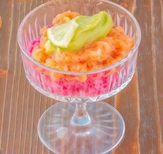 Tartarina di salmone