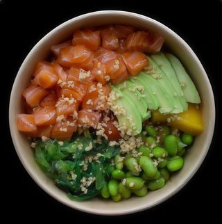 Poke Salmon