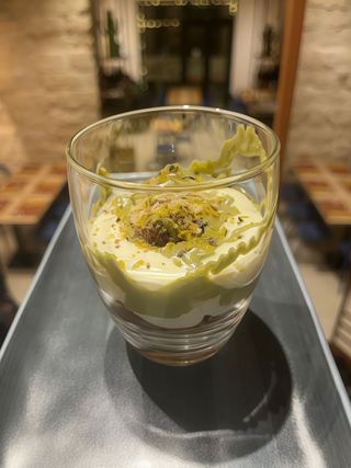 Cheesecake al pistacchio