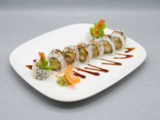 Uramaki tempura di gamberi - 8 pezzi