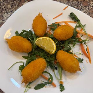 9. Chele di granchio fritte