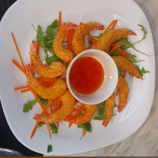 125. Tempura di gamberi