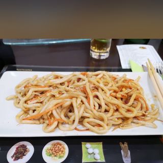 58. Udon saltato con verdure
