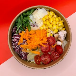 Crea la tua Chicken Bowl con grammature personalizzate