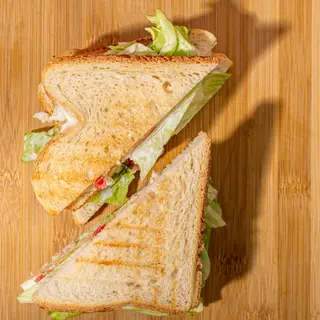 Salmon Club Sandwich