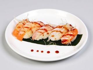 36 Assaggio di nighiri misti cotto - 5 pezzi