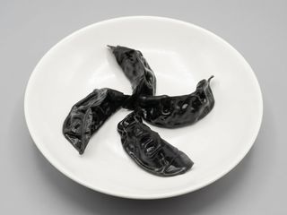 N1 Ravioli di nero di seppia - 4 pezzi