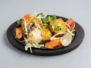 Grilled paneer tikka