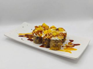 42 Hoso fritto con mango