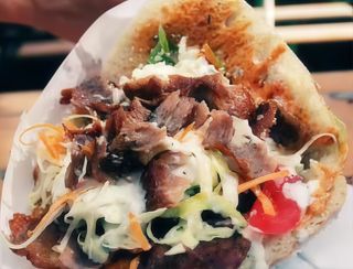 Panino super fatto bene kebab