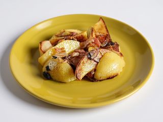 patate cipolla e bacon