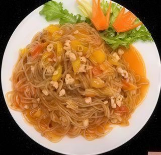 33 Spaghetti di soia con maiale