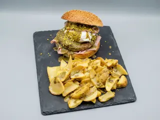 Panino gourmet pistacchissimo burger