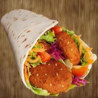 Piadina falafel