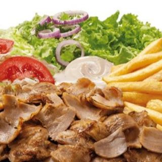 Piatto di kebab per famiglia 