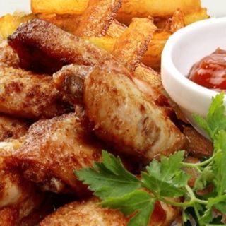 Alette di pollo senza piccante 