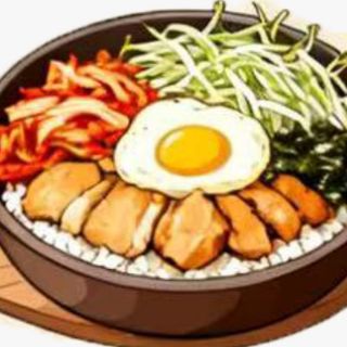 82 BIBIMBAP CON POLLO €12.90