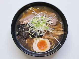 45. BLACK SHUOYU TONKATSU RAMEN